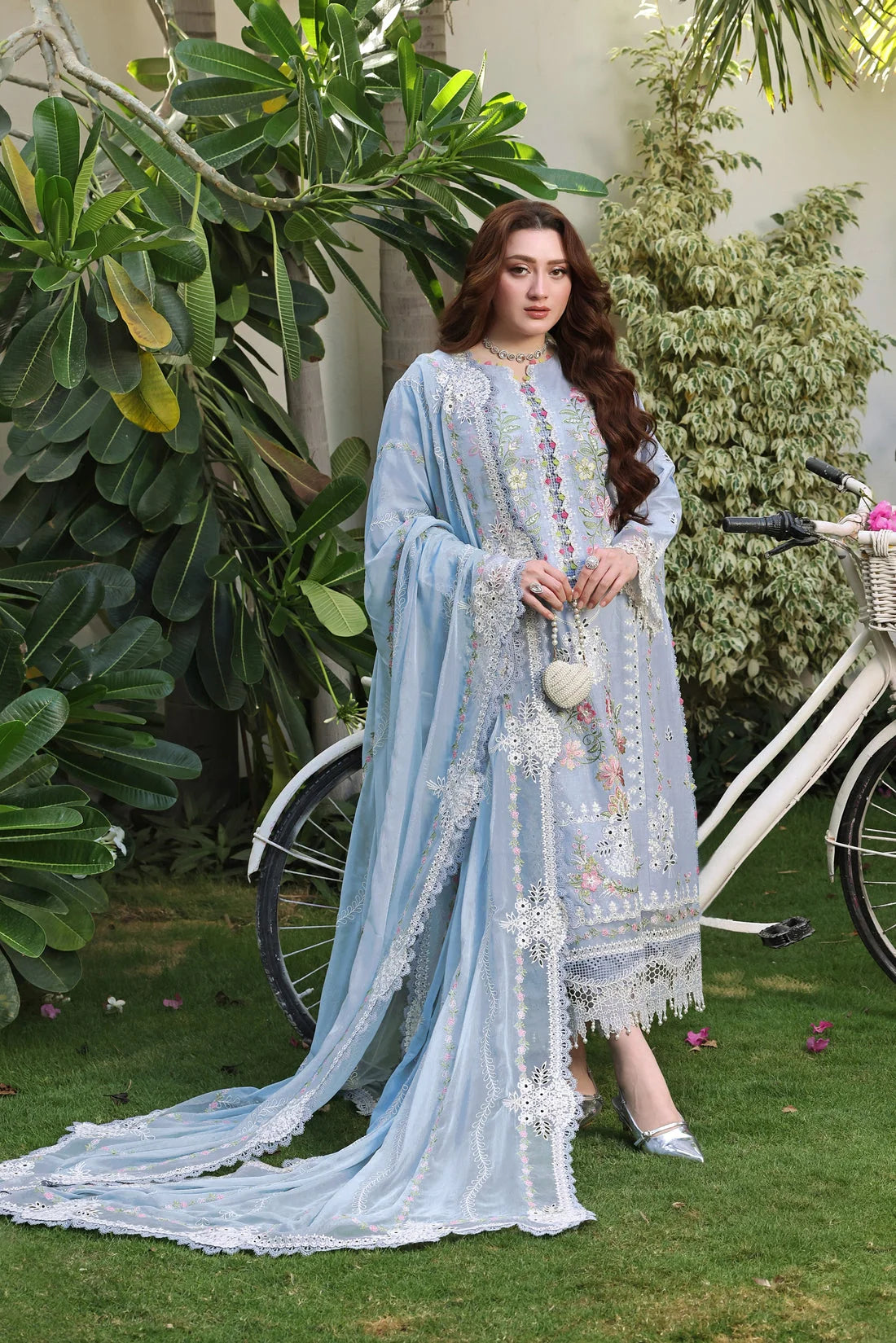 Luxury Dhanak 3 Piece Unstitched
