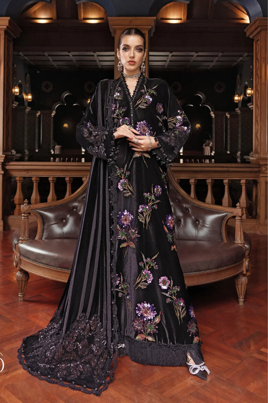 Maria.B Lawn Unstitched Embroidered 3 Piece