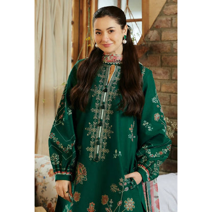 ZARASHAHJHAN , 3 PIECE PRIMIUM DHANAK FULLY HEAVY EMBROIDERED