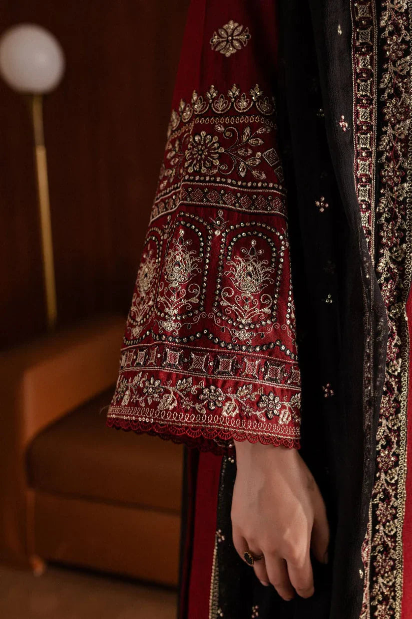 BATIK-3PC DHANAK EMBROIDERED