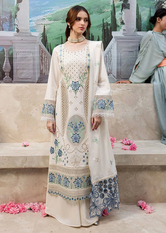 Embroidered lawn unstitch new article 10019