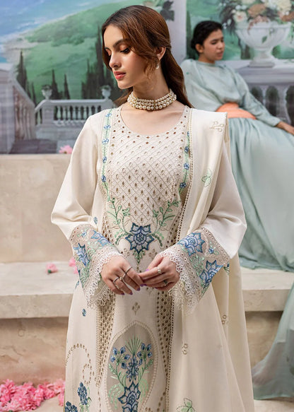 Embroidered lawn unstitch new article 10019
