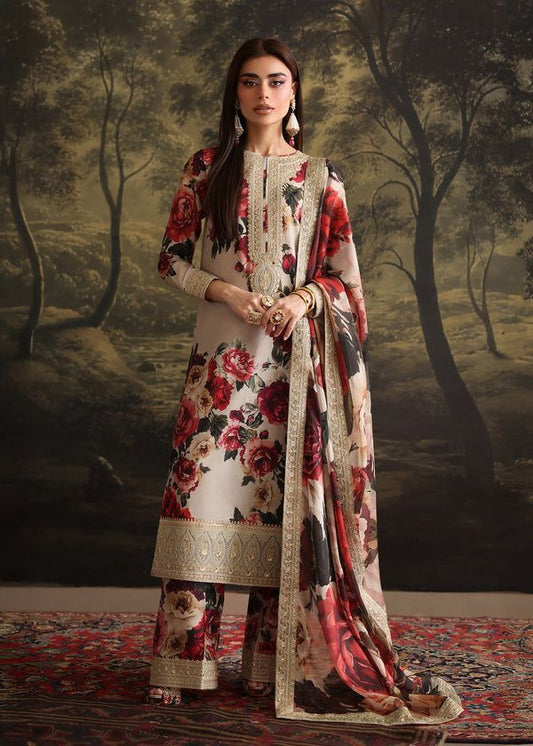 Humjoli 3Pcs Embroidered Summer Lawn Collection 2026 HJ-7753