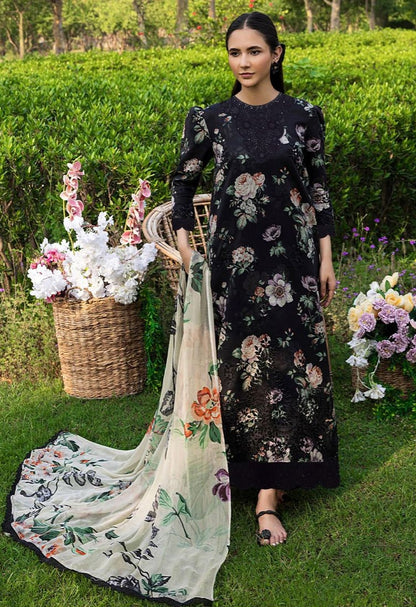Crimson Embroidered Unstitched Khaddar 3 Piece IFE-14