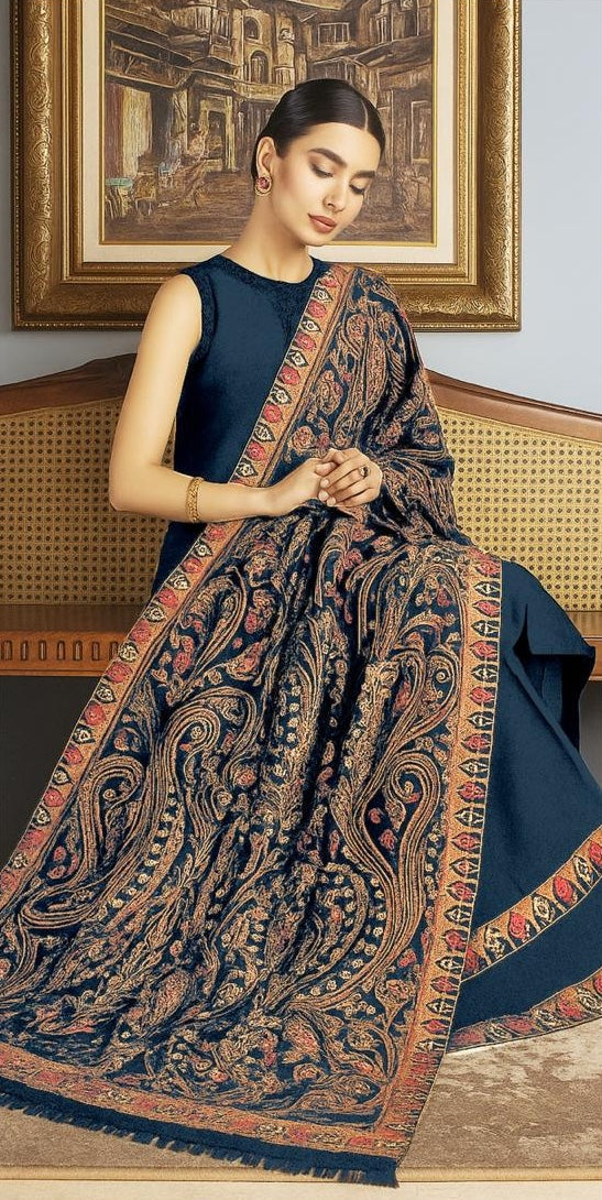 Bareeze Winter 2026 Unstitched Luxury Dhanak Heavy Embroidered 3PC