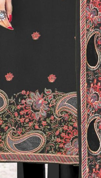 Bareeze Unstitched Luxury Dhanak Heavy Embroidered 3PC