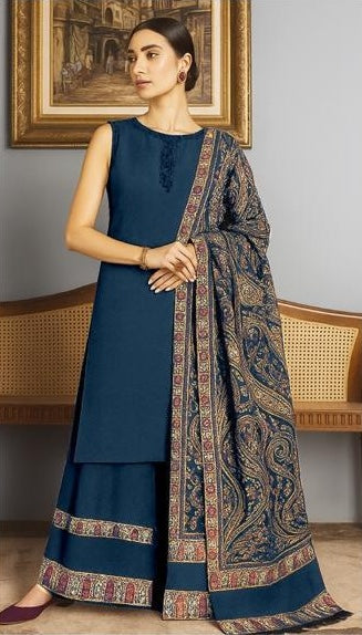 Bareeze Winter 2026 Unstitched Luxury Dhanak Heavy Embroidered 3PC