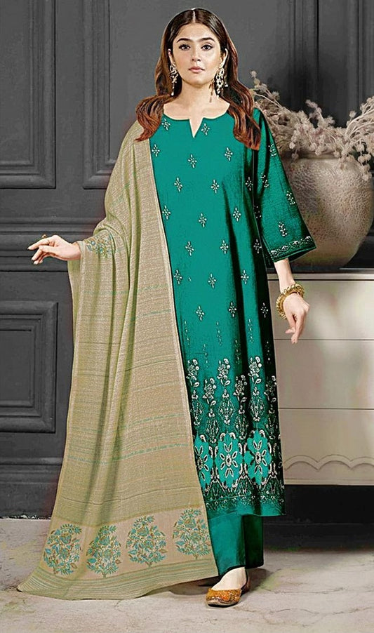 Bareeze Skin Shawl Winter 2026 D107