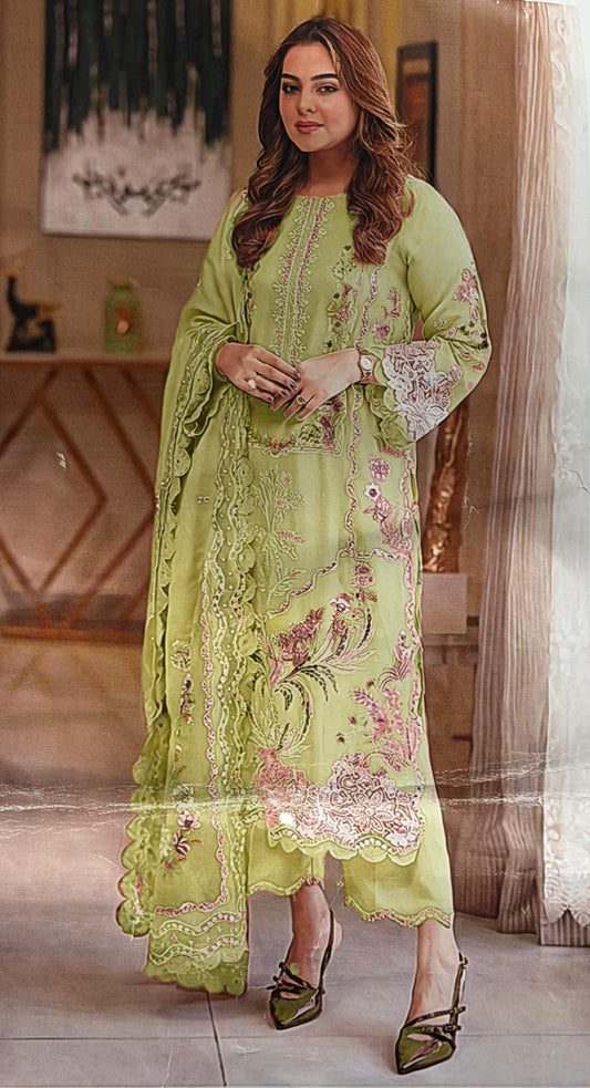 Aneelas Collection Luxury Lawn Chicken Kari WLUX-10-A