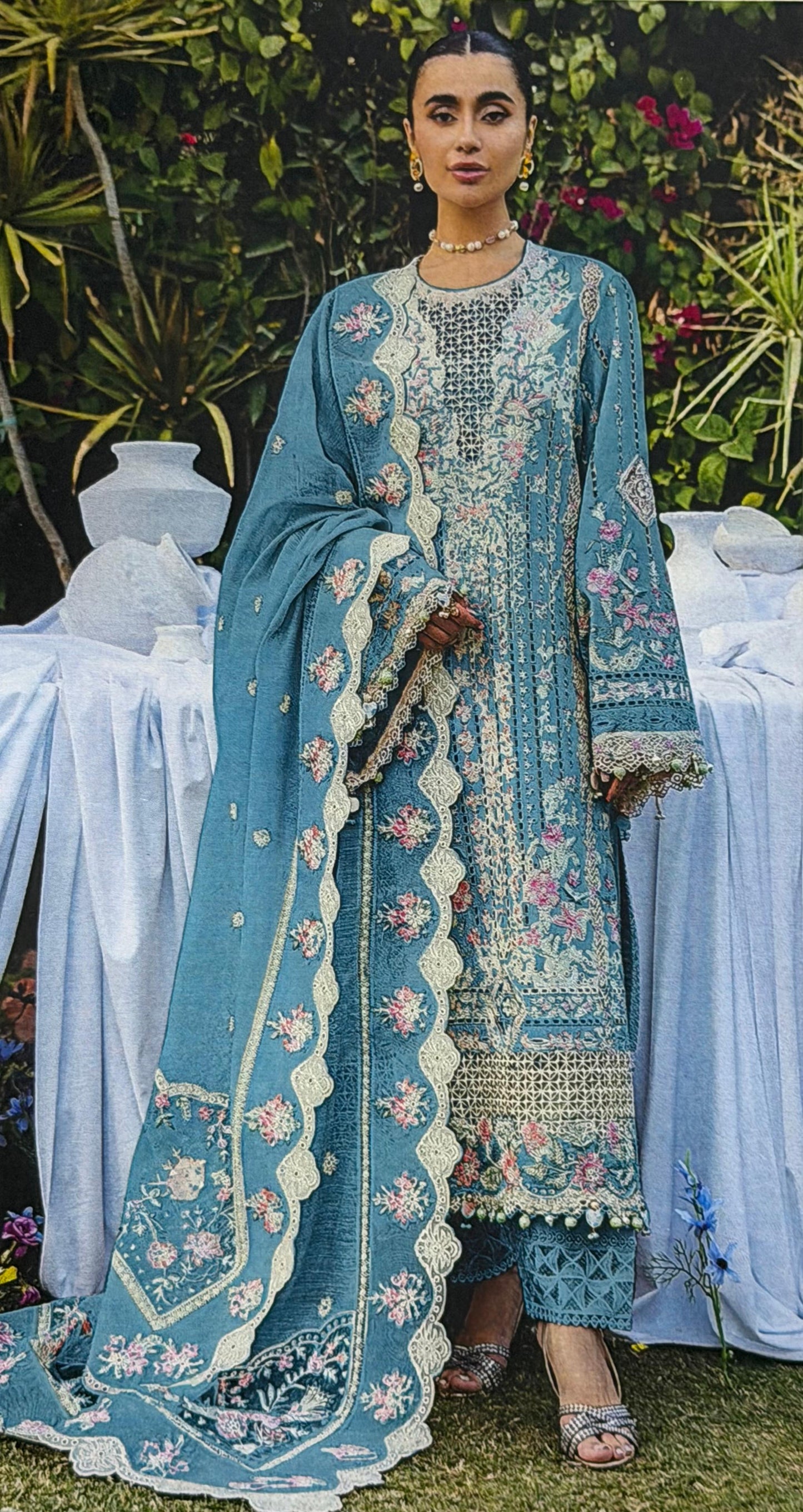 Akbar Aslam Luxury Lawn Florin 5