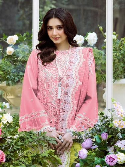 Bin Ilyas | Freesia Embroidered Lawn 25 | 105 - B