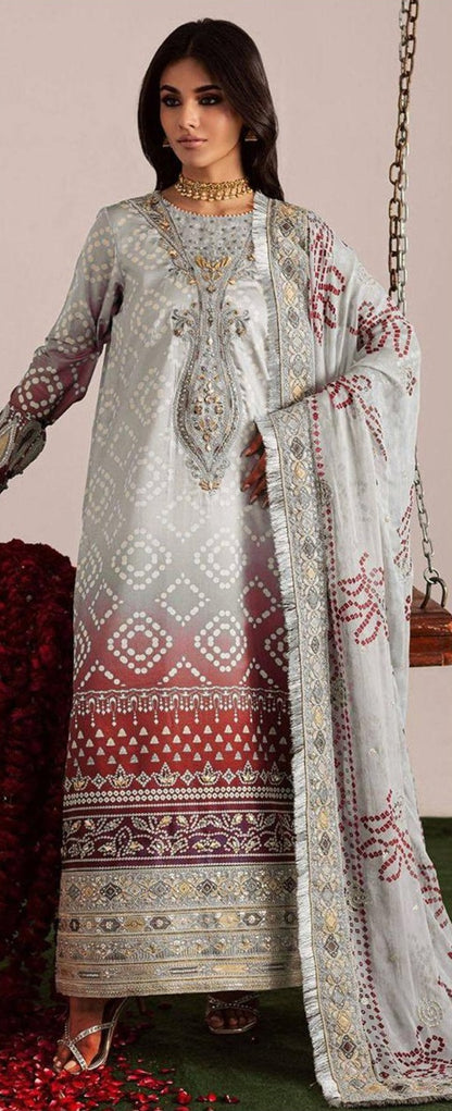 Nureh Tie-Dye Luxury Printed Lawn Collection