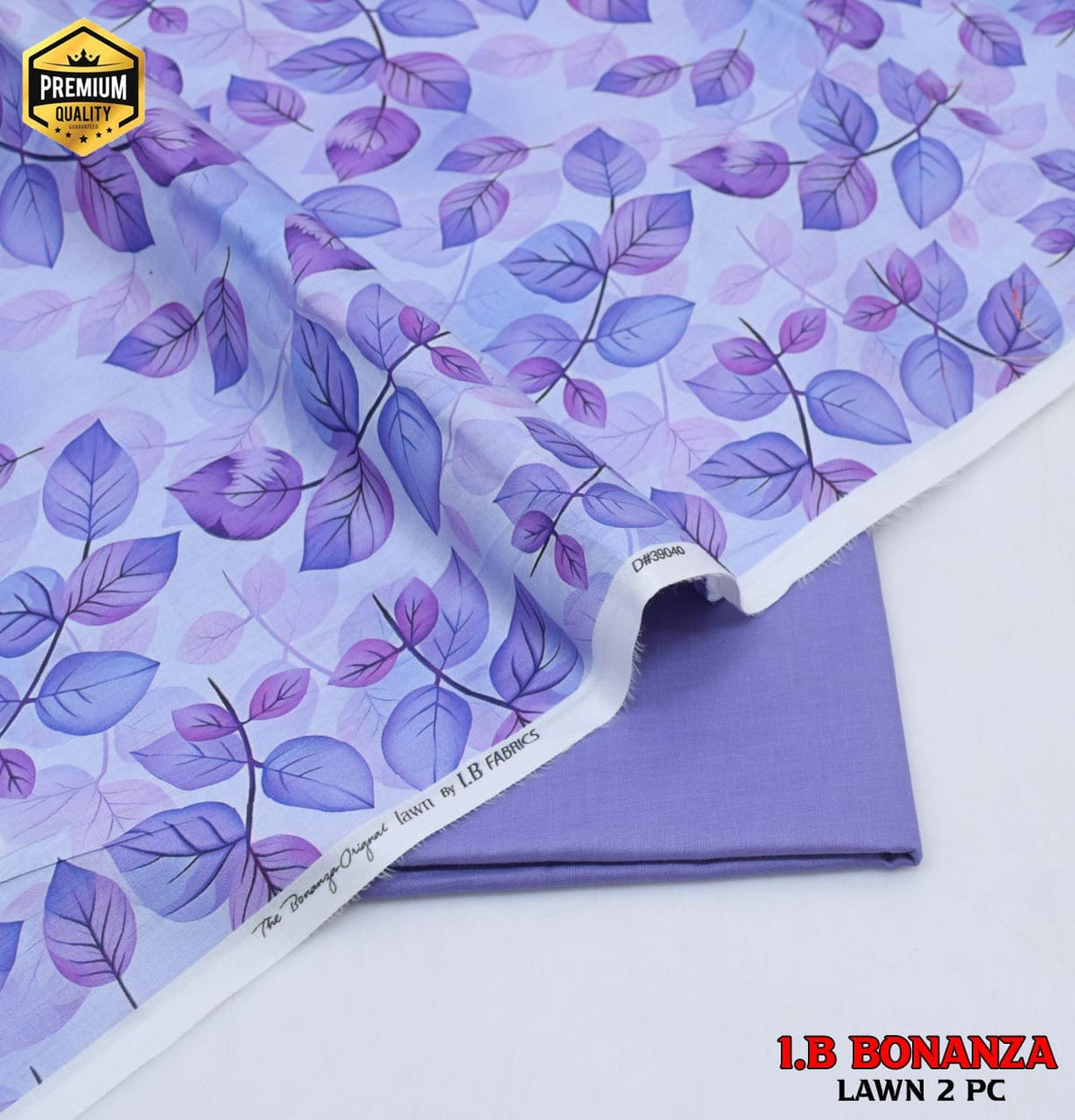 Digital Print Luxury Lawn | Essential 2-Piece Collection D-1008