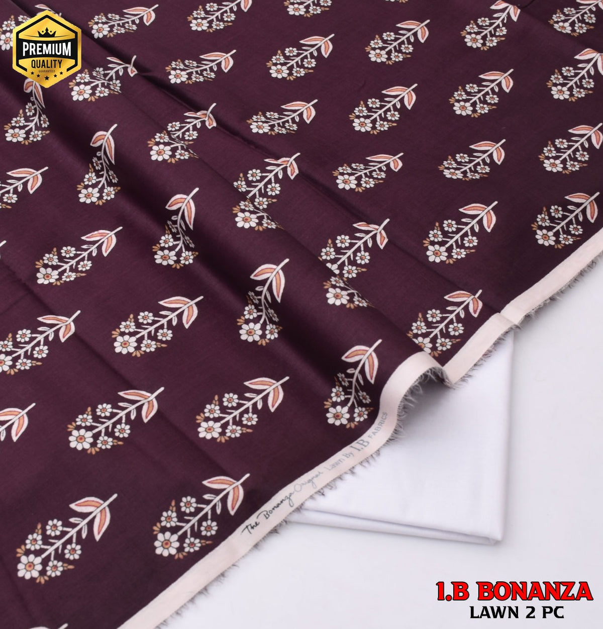 Digital Print Luxury Lawn | Essential 2-Piece Collection D-1024