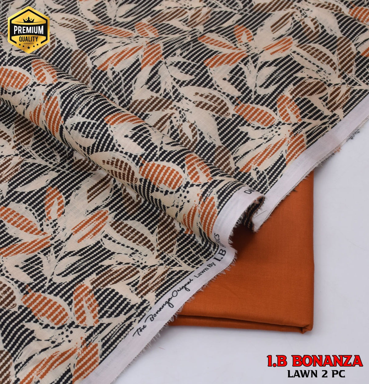 Digital Print Luxury Lawn | Essential 2-Piece Collection D-1028