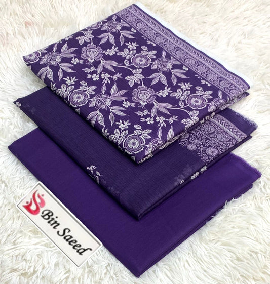 BIN SAEED LAWN COLLECTION 2026 D-1025