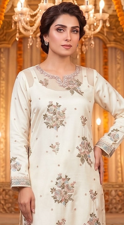 Ethnic 2pc Silk Unstitched