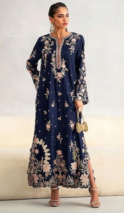 Ethnic 2pc Silk Unstitched