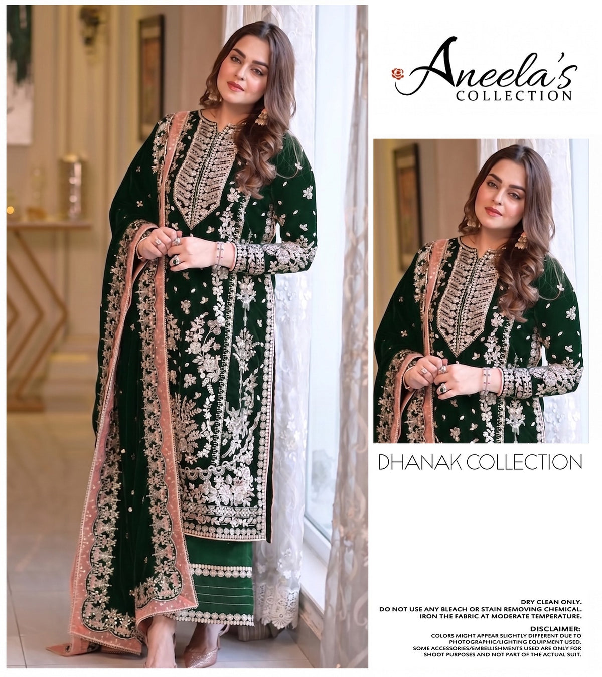 Aneelas Dhanak Luxury 3 piece