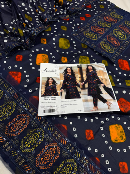 Aneelas Linen 3 piece