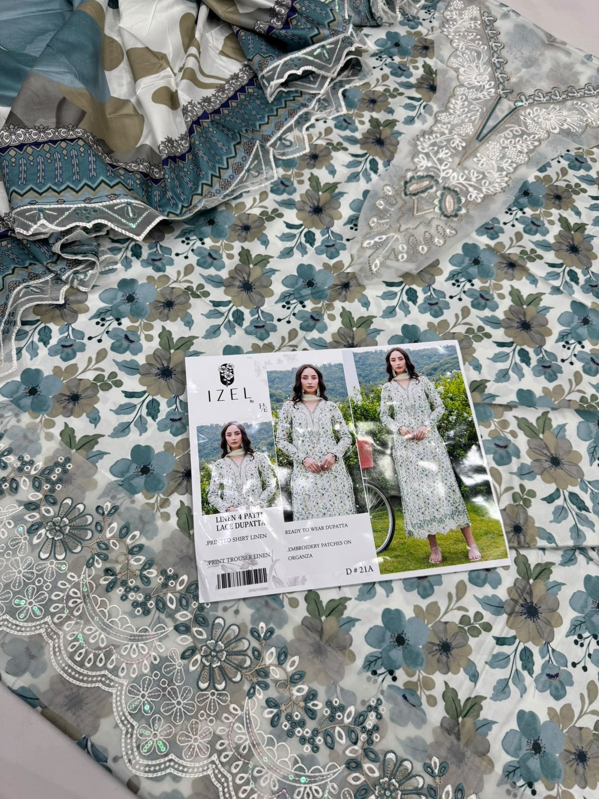 Izel Linen 3 piece