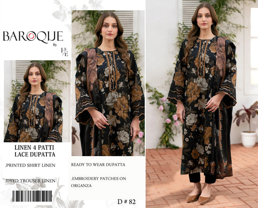Baroque Linen 3 piece