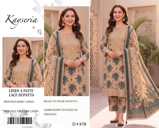 Kayseria Linen 3 piece
