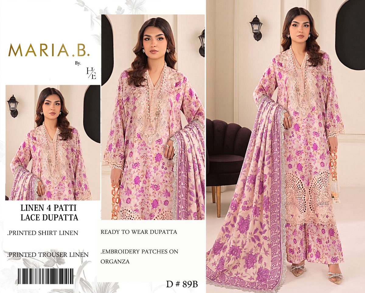 Maria.B Linen 3 piece