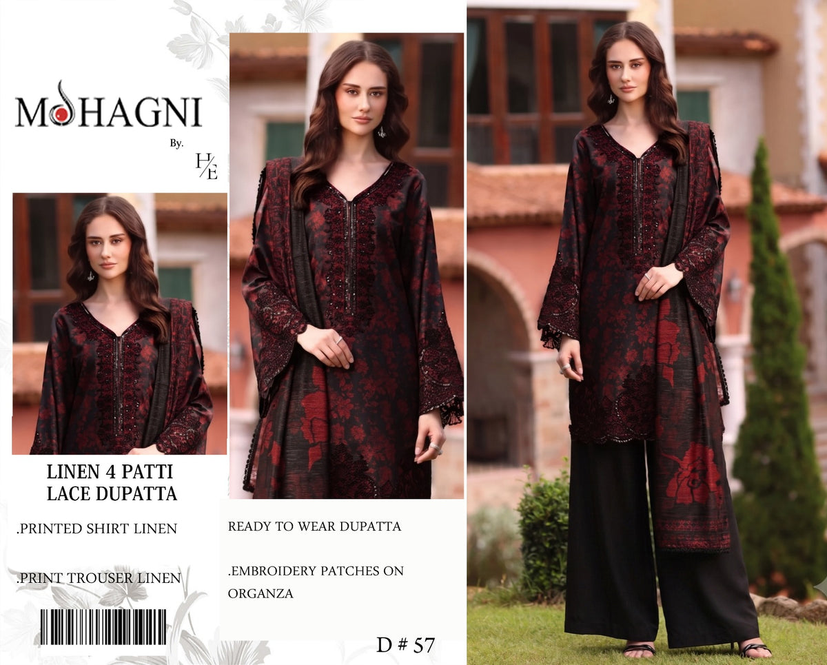 Mohagni Linen 3 piece