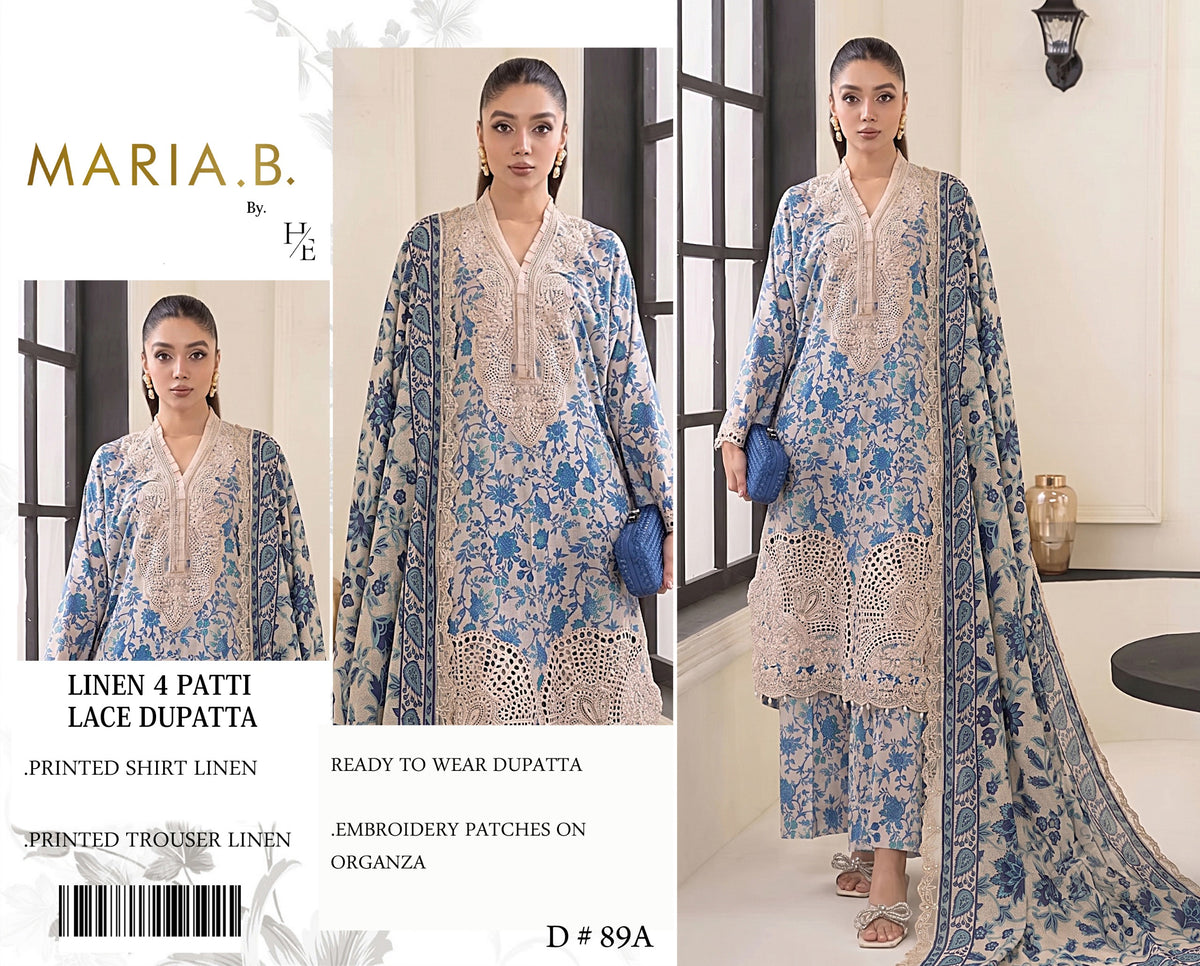 Maria.B Linen 3 piece