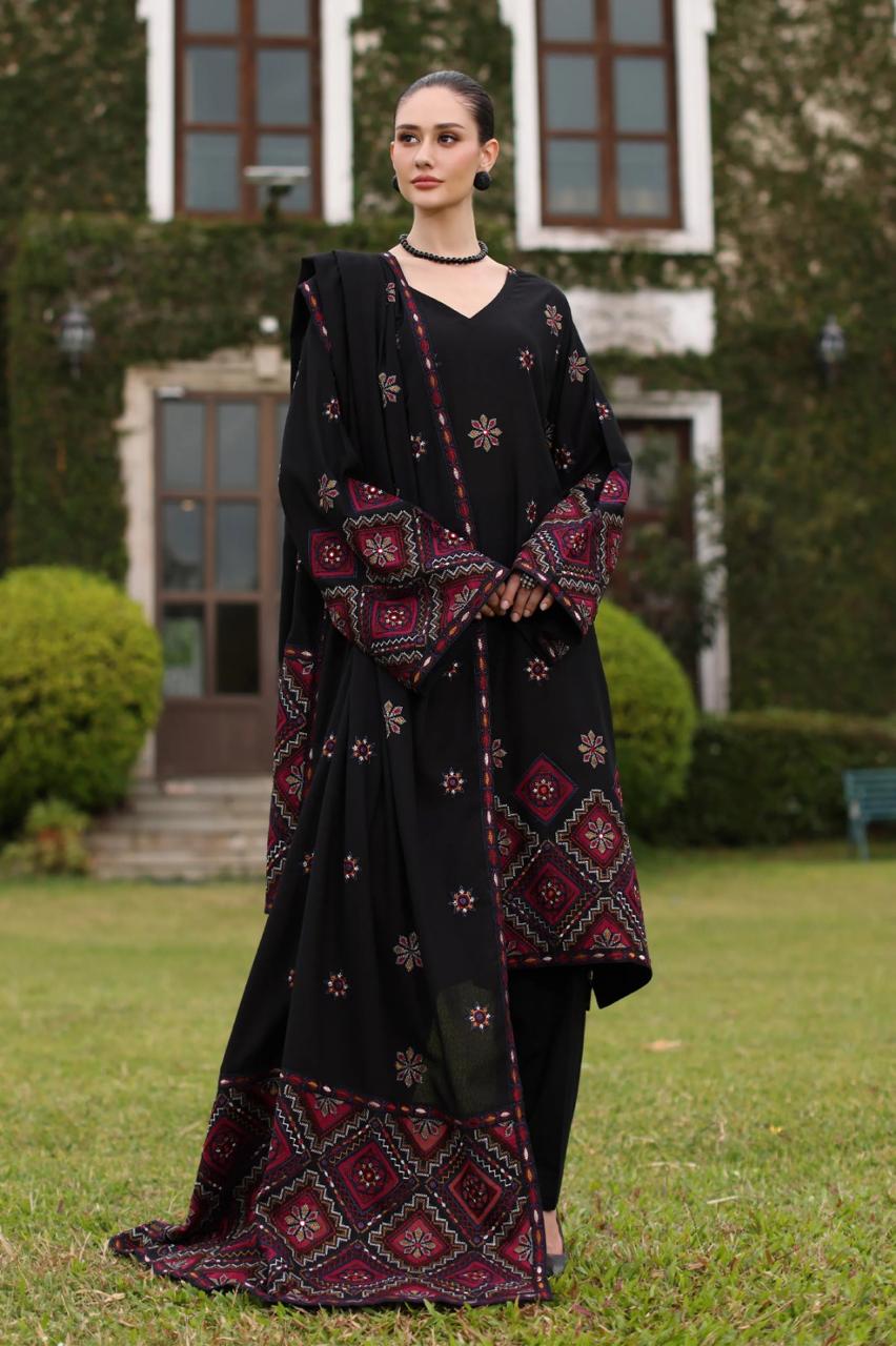 Luxury Dhanak 3 Piece Unstitched