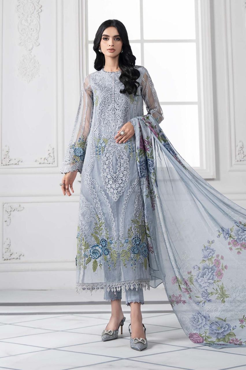 Luxury Dhanak 3 Piece Unstitched