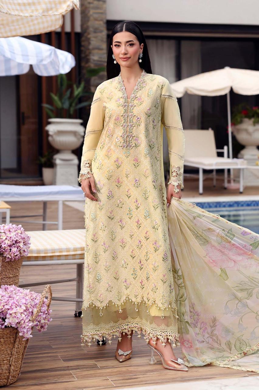 Luxury Dhanak 3 Piece Unstitched