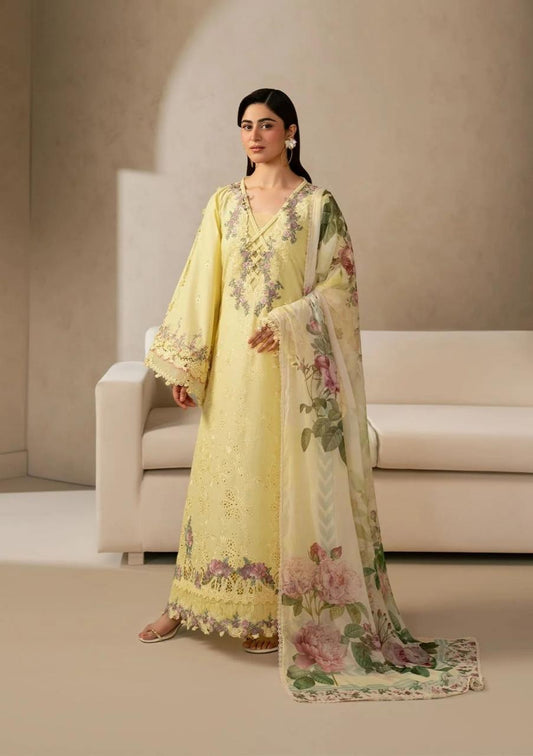 Luxury Dhanak 3 Piece Unstitched