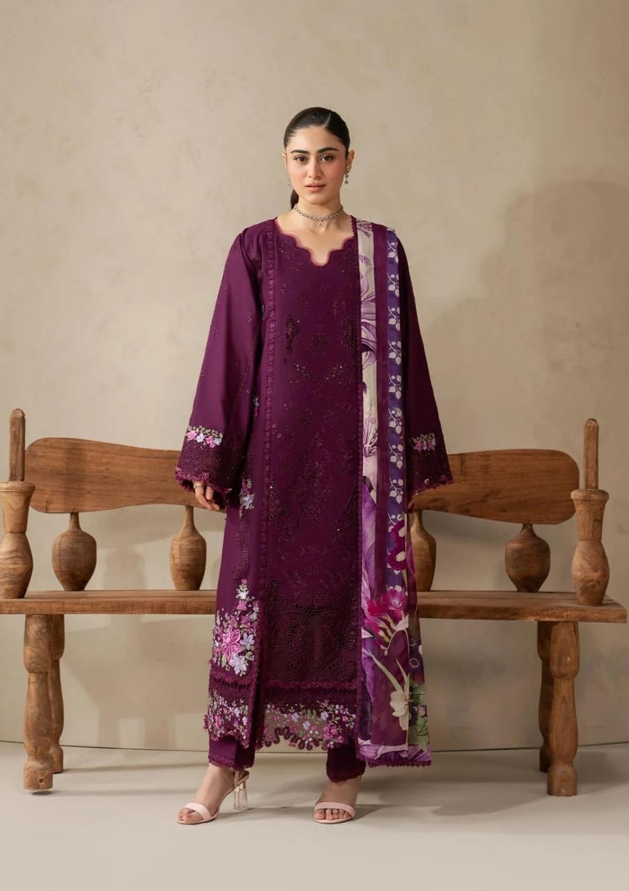 Luxury Dhanak 3 Piece Unstitched
