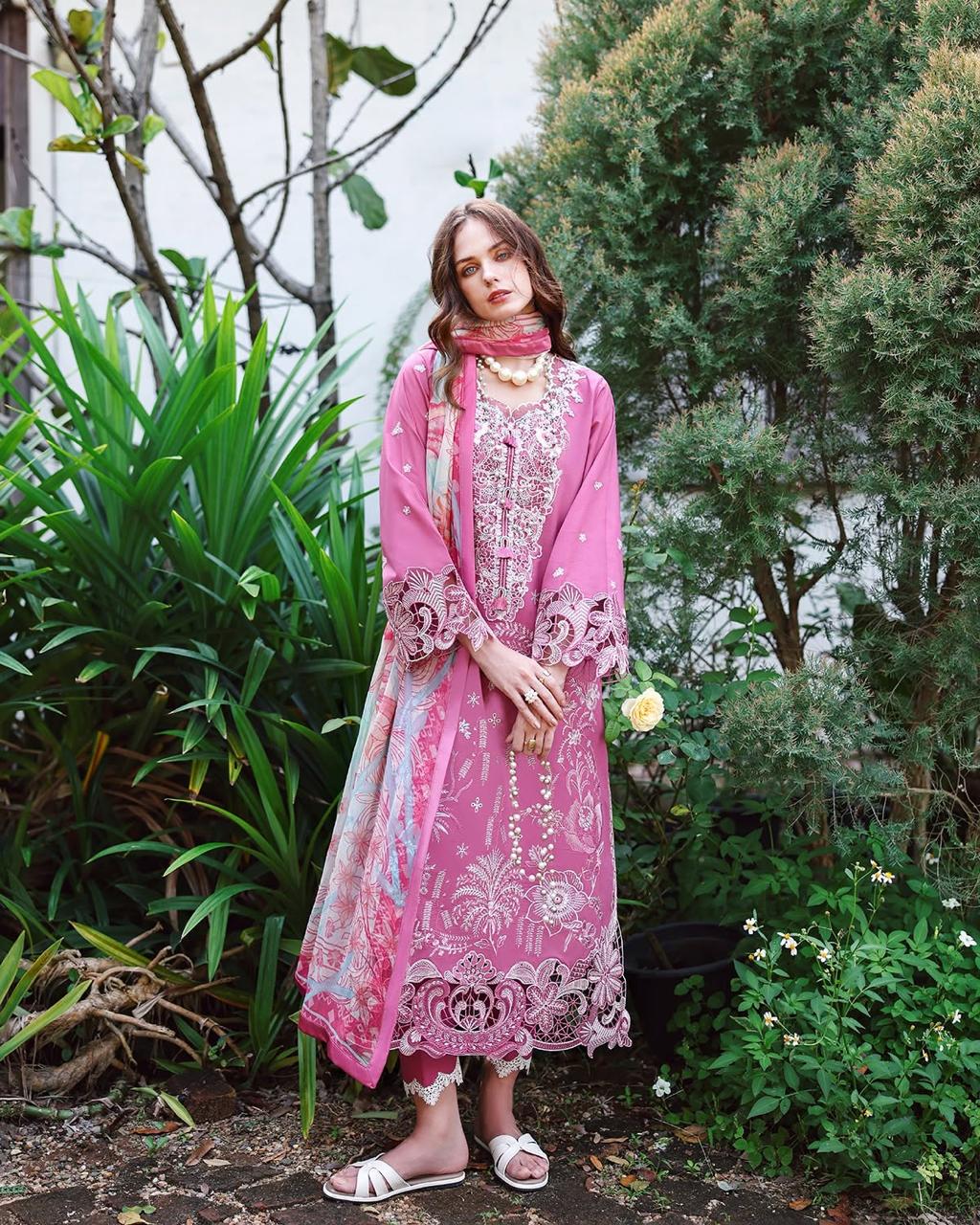 Luxury Dhanak 3 Piece Unstitched