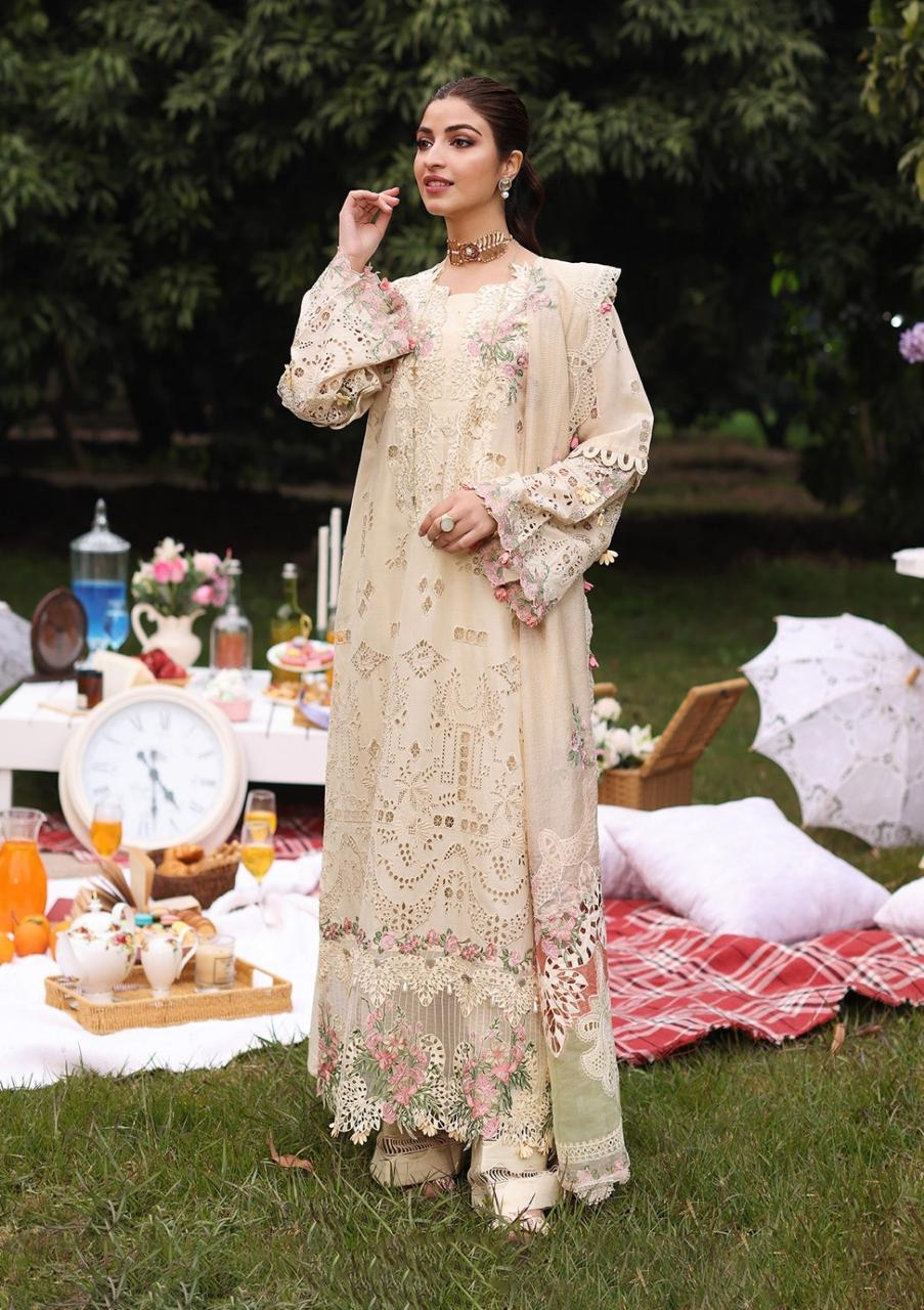 Luxury Dhanak 3 Piece Unstitched