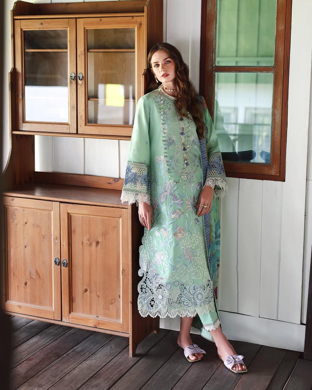Luxury Dhanak 3 Piece Unstitched