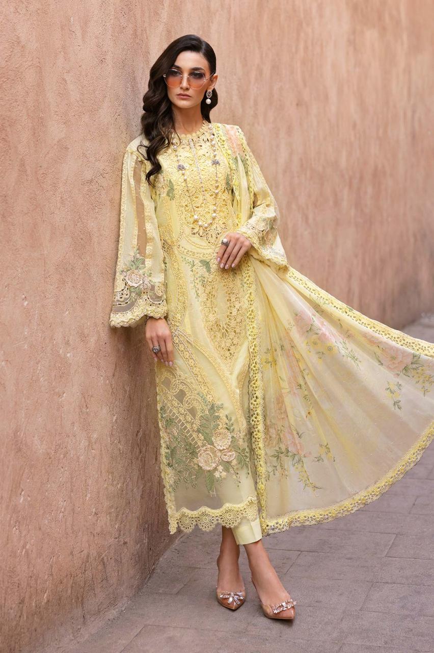 Luxury Dhanak 3 Piece Unstitched