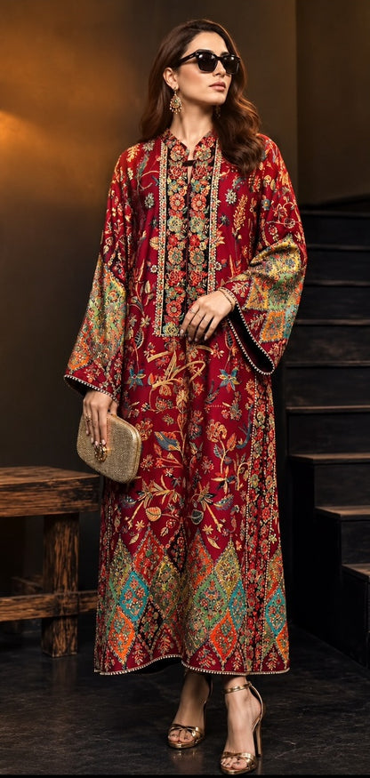 Ethnic Silk 2 Piece Unstitched