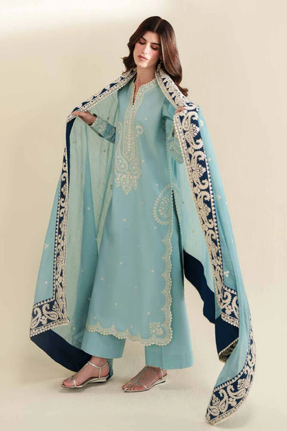 Luxury Dhanak 3 Piece Unstitched