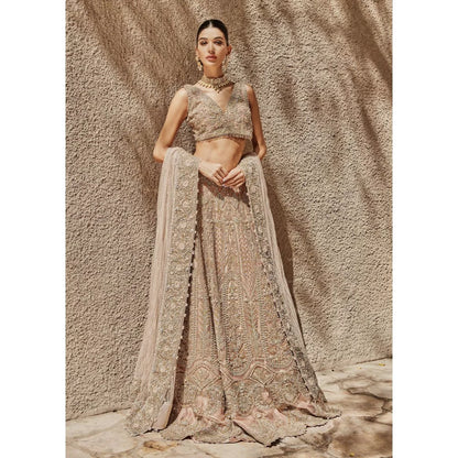 Sultry Beige Scilla Lehenga Choli