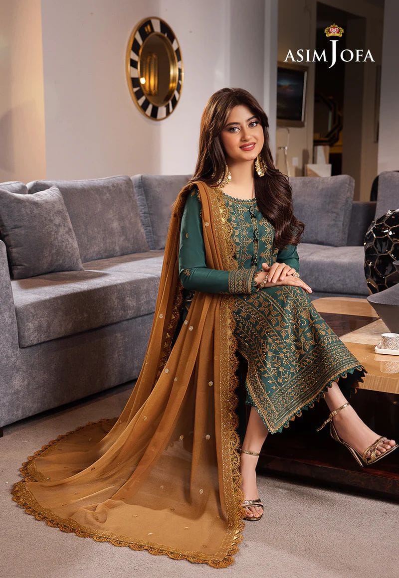 Asim Jofa Dhanak 3PC Embroidered