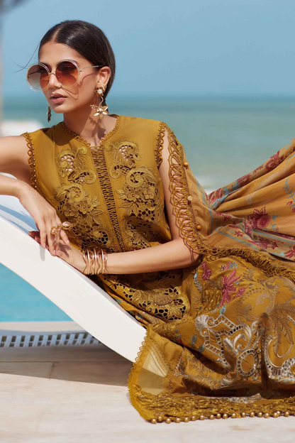 Unstitched Eid Lawn Suit – 3 Piece | EID LAWN-25-06