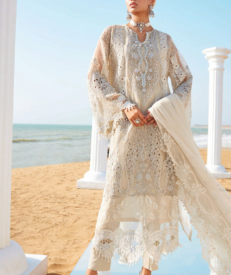 Maria.B Eid Luxury Lawn'25 D#09