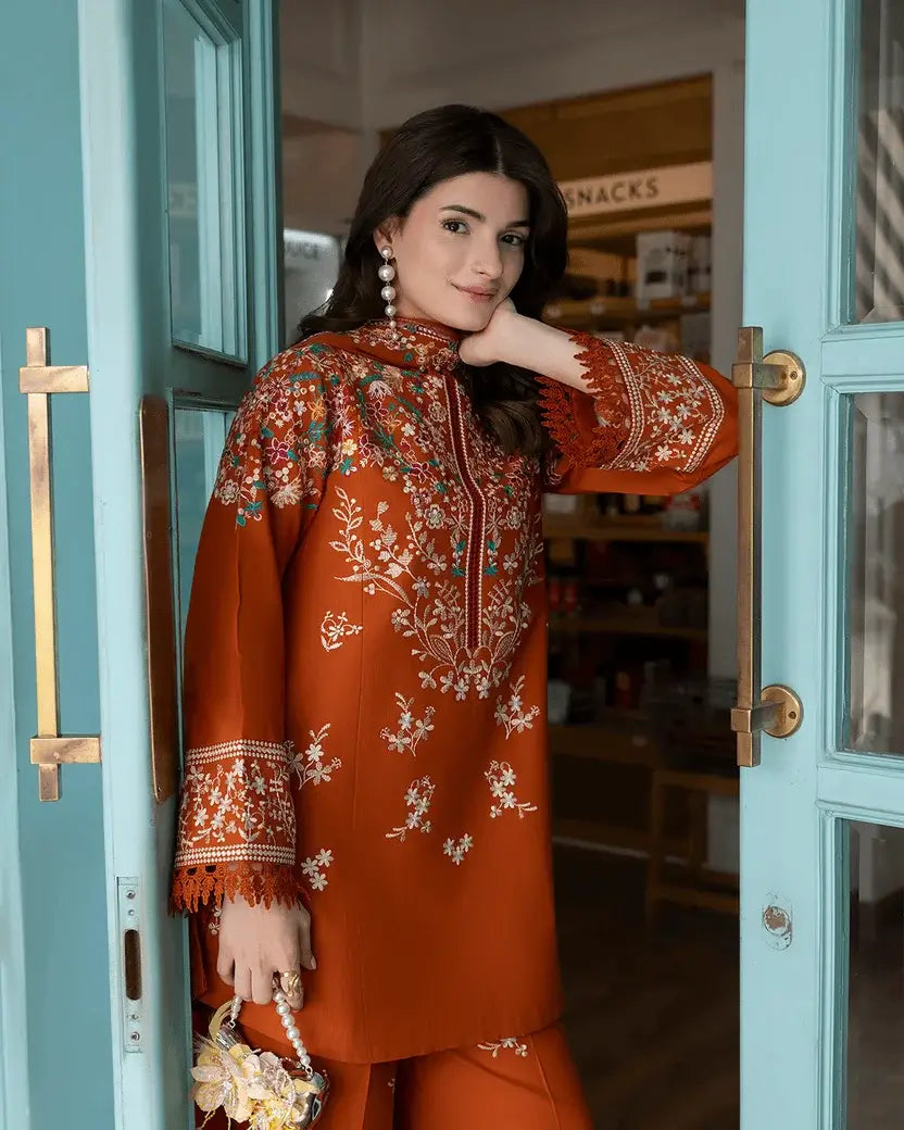 Luxury Dhanak 3 Piece Unstitched