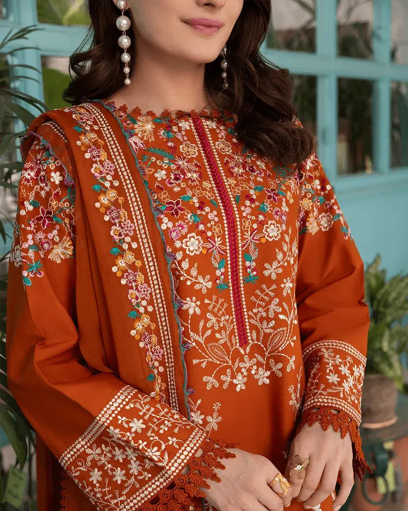 Luxury Dhanak 3 Piece Unstitched