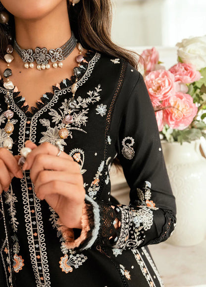Embroidered Lawn Suits Unstitched 3 Piece QLM25LL SB-03 Misha - Summer Collection